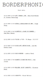 Mobile Screenshot of borderphonics.samizdat.net